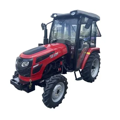 キャビン付き60馬力車輪付きトラクター